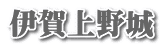 伊賀上野城
