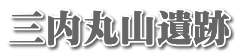 三内丸山遺跡